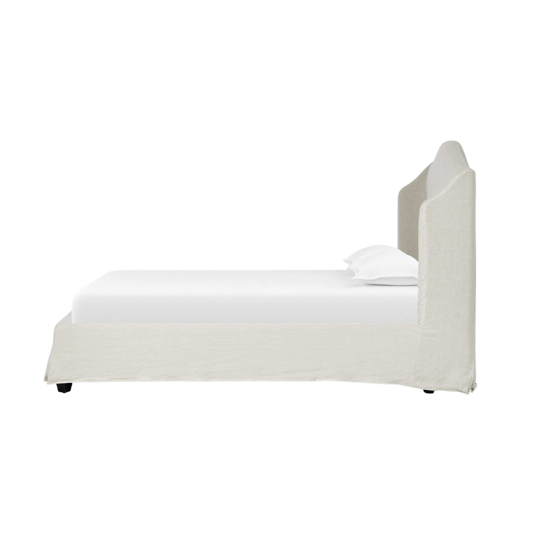 Mary Slipcover Bed 13 - FURNITURE - bed Four Hands