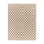 Floyd Camel Checkered Rug 0-RUGS - patterned Surya