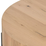 Emmanuel Drum Coffee Table 4 - b - FURNITURE - coffee table - round Four Hands