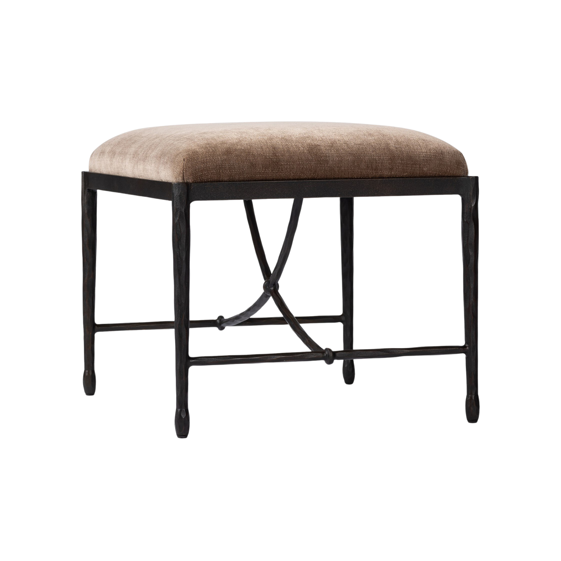Jade Accent Stool FURNITURE - ottoman Four Hands
