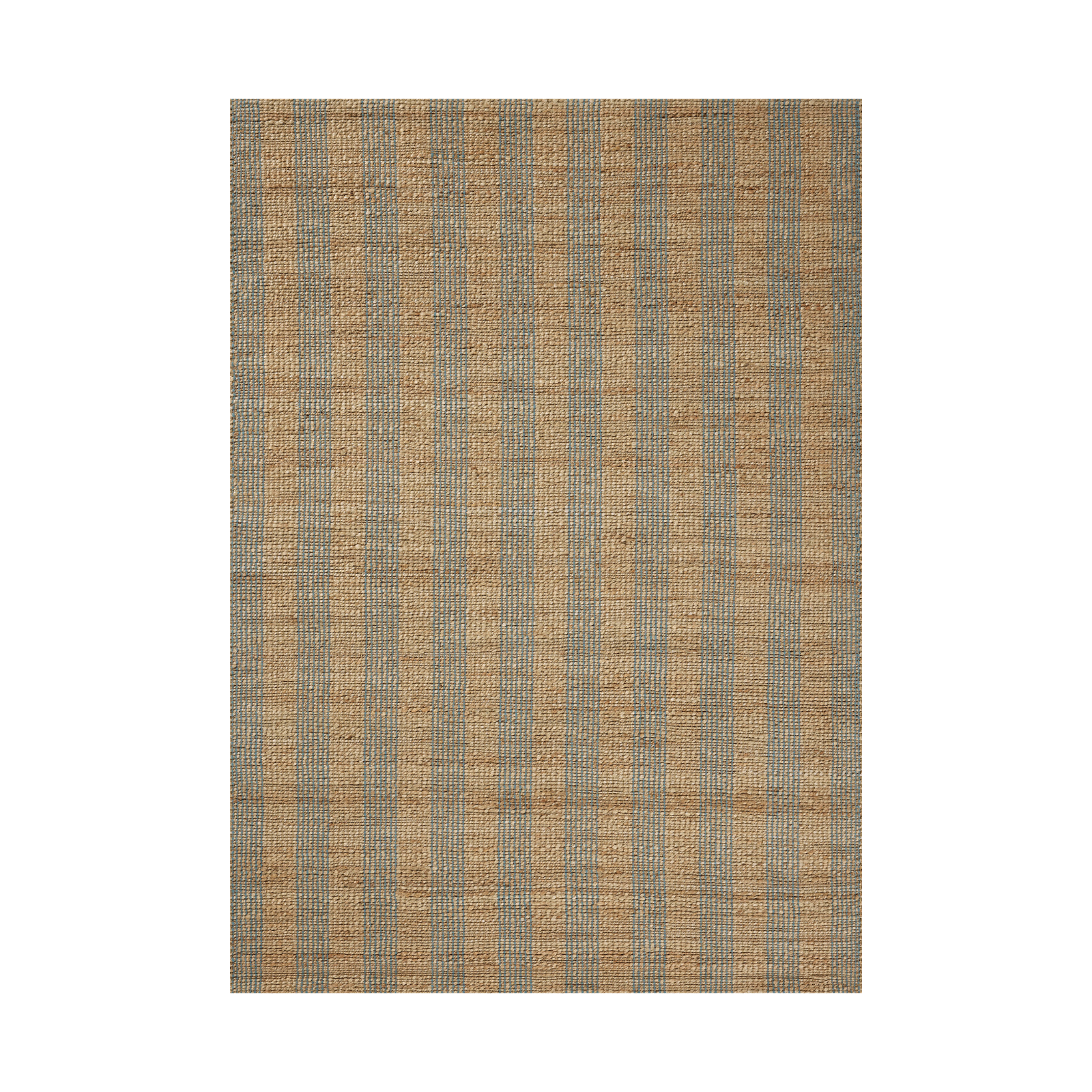 Chris Loves Julia x Loloi Judy Natural / Sky Rug 0-RUGS - jute Loloi