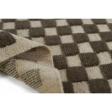 Willa Charcoal Checkerboard Rug 0-rugs-wool Momeni