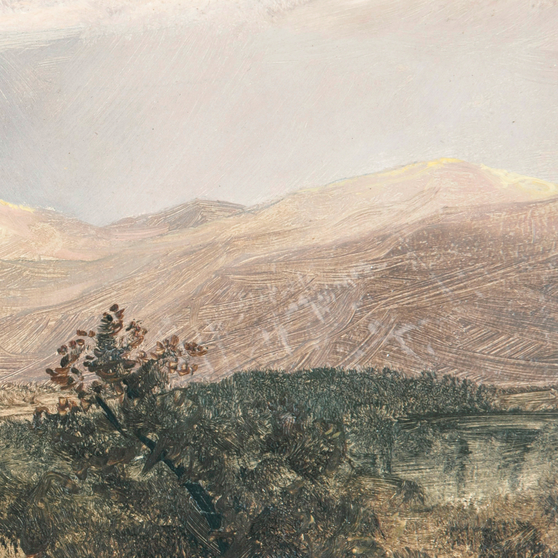 IN STORE - "Catskills at Sunset" Framed Canvas ARTWORK - in store Celadon Art