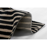 Xavier Black Waves Rug 0-rugs-patterned Momeni