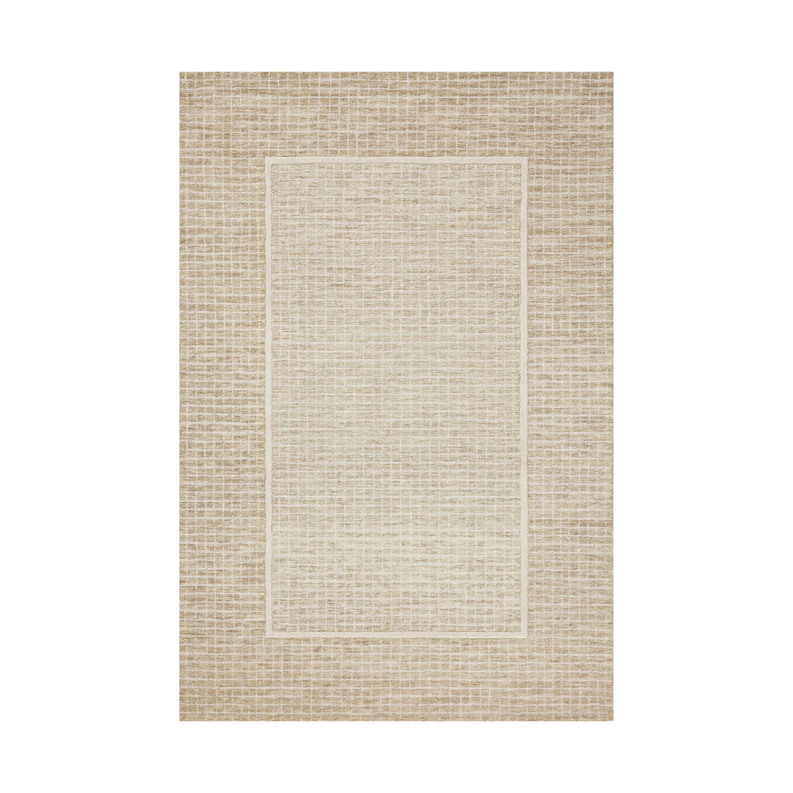 Chris Loves Julia x Loloi Briggs Wheat / Ivory Rug 0-RUGS-wool Loloi