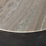 Corbett End Table - Taupe FURNITURE - accent table Four Hands