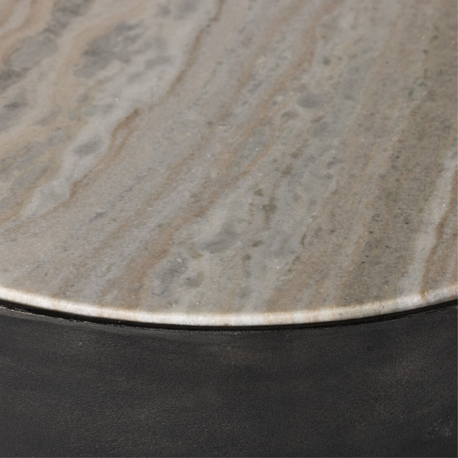 Corbett End Table - Taupe FURNITURE - accent table Four Hands