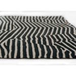 Xavier Black Waves Rug 0-rugs-patterned Momeni