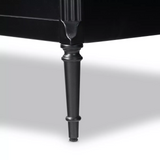 FLOOR MODEL - Lendon 3 Drawer Dresser - Black Iron FURNITURE - floor model Four Hands