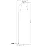 Ward Floor Lamp LIGHTING - floor lamps Flow Decor