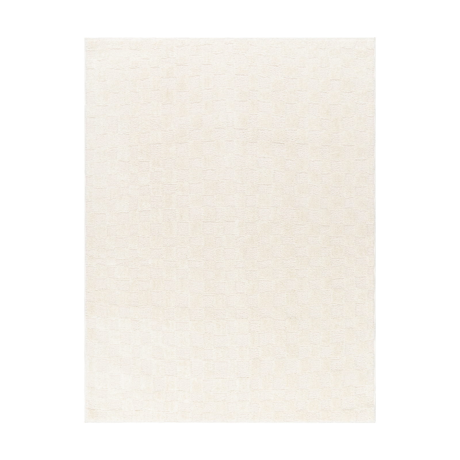 Floyd Ivory Checkered Rug 0-RUGS - patterned Surya