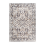 Laverne Charcoal / Beige Washable Rug 1 - RUGS - patterned Surya