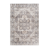 Laverne Charcoal / Beige Washable Rug 1 - RUGS - patterned Surya