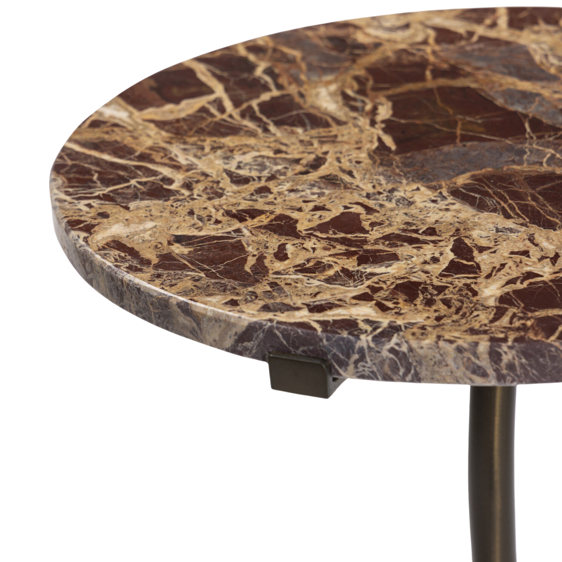 IN STORE - Sophie End Table - Garnet Marble FURNITURE - in store Four Hands
