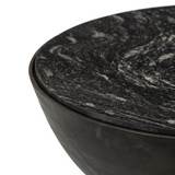 Corbett End Table - Black FURNITURE - accent table Four Hands