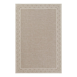 Sablebrook Taupe Border Rug 5-Rugs - indoor/outdoor Momeni
