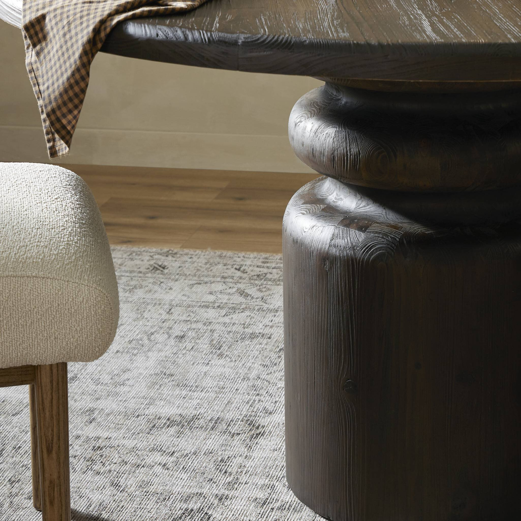 Kerrigan Round Dining Table 9 - a - FURNITURE - dining tables Four Hands