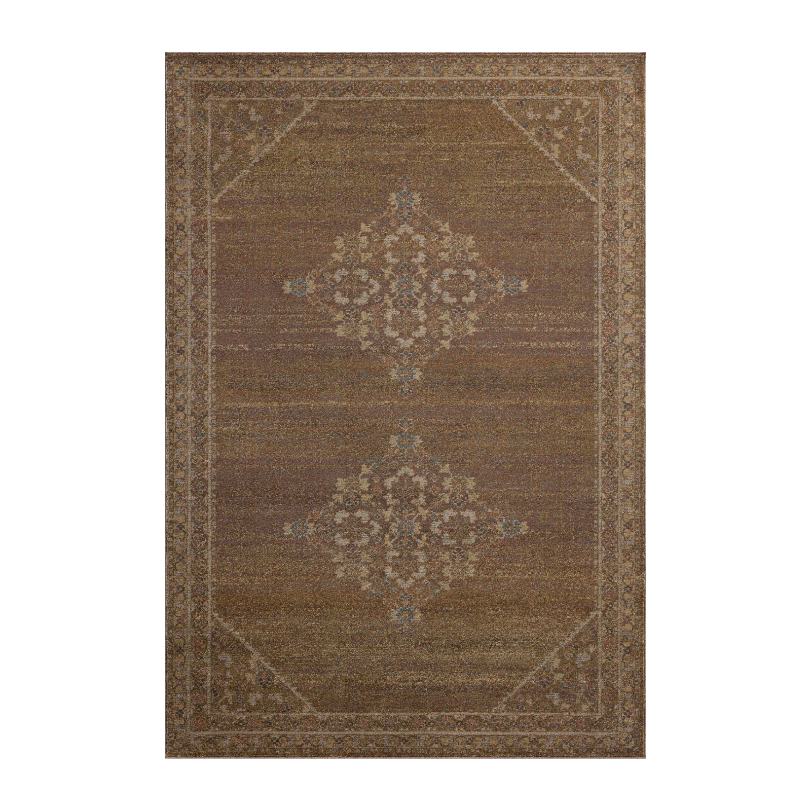 Magnolia Home by Joanna Gaines x Loloi Mona Sunset / Natural Rug 0-RUGS-jute Loloi