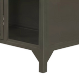 Beatty Metal Cabinet 7 - FURNITURE - bookcase/cabinet Four Hands