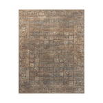 Loloi Heritage Mocha / Denim Rug 0-RUGS-patterned Loloi