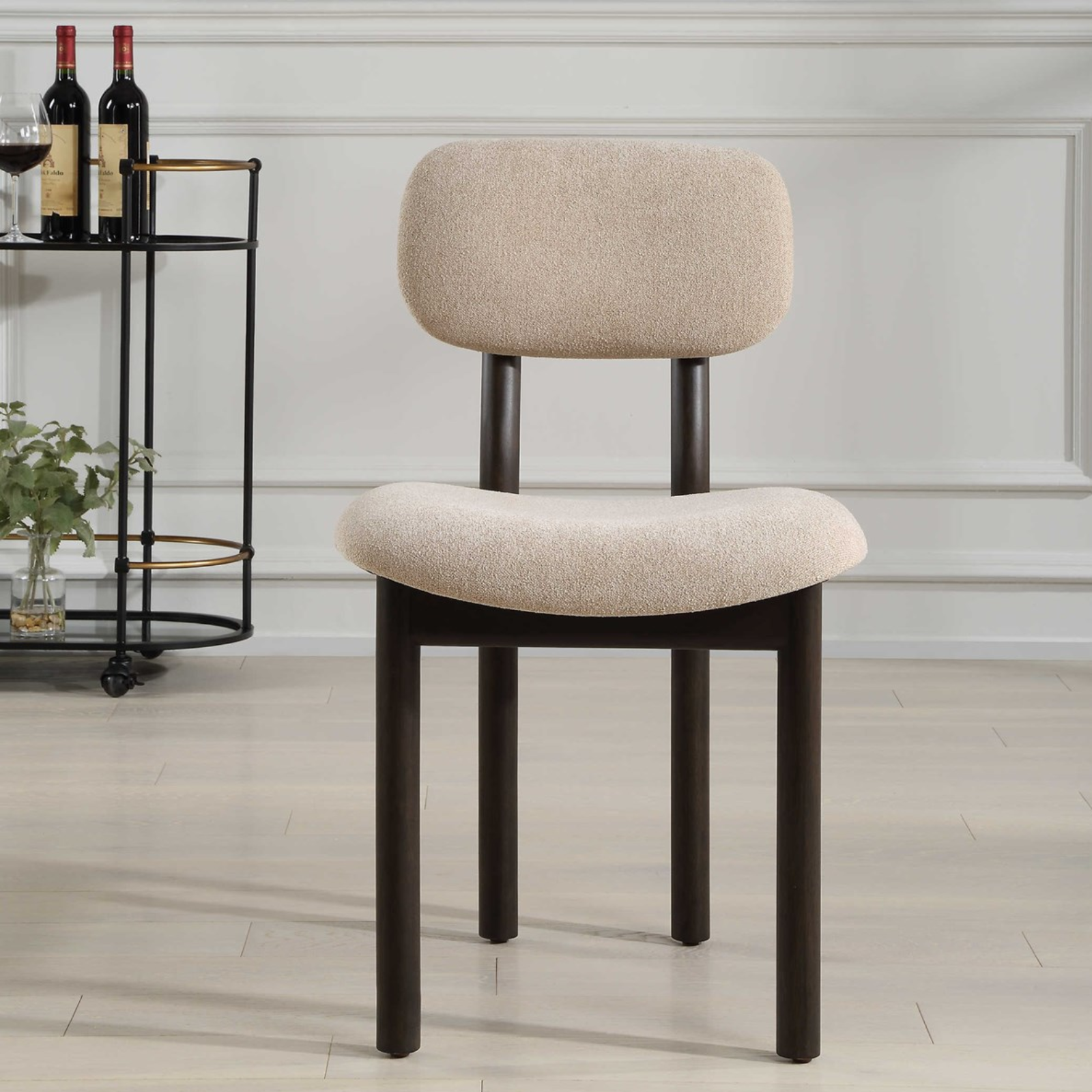 Sculpture Dining Chair - Set of 2 10 - a - FURNITURE - dining chair Uttermost