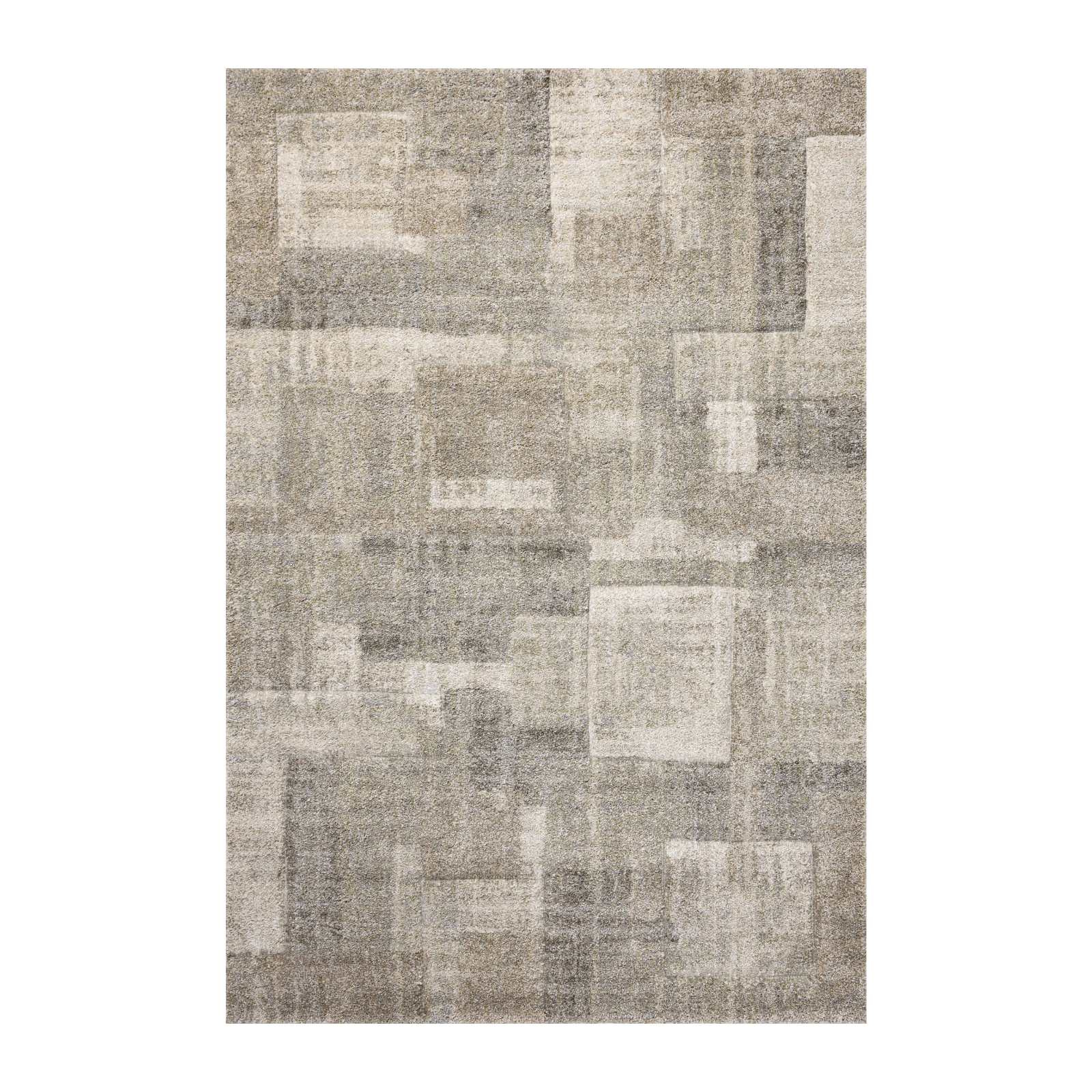 Loloi Silas Natural / Pebble Rug 0-RUGS-patterned Loloi