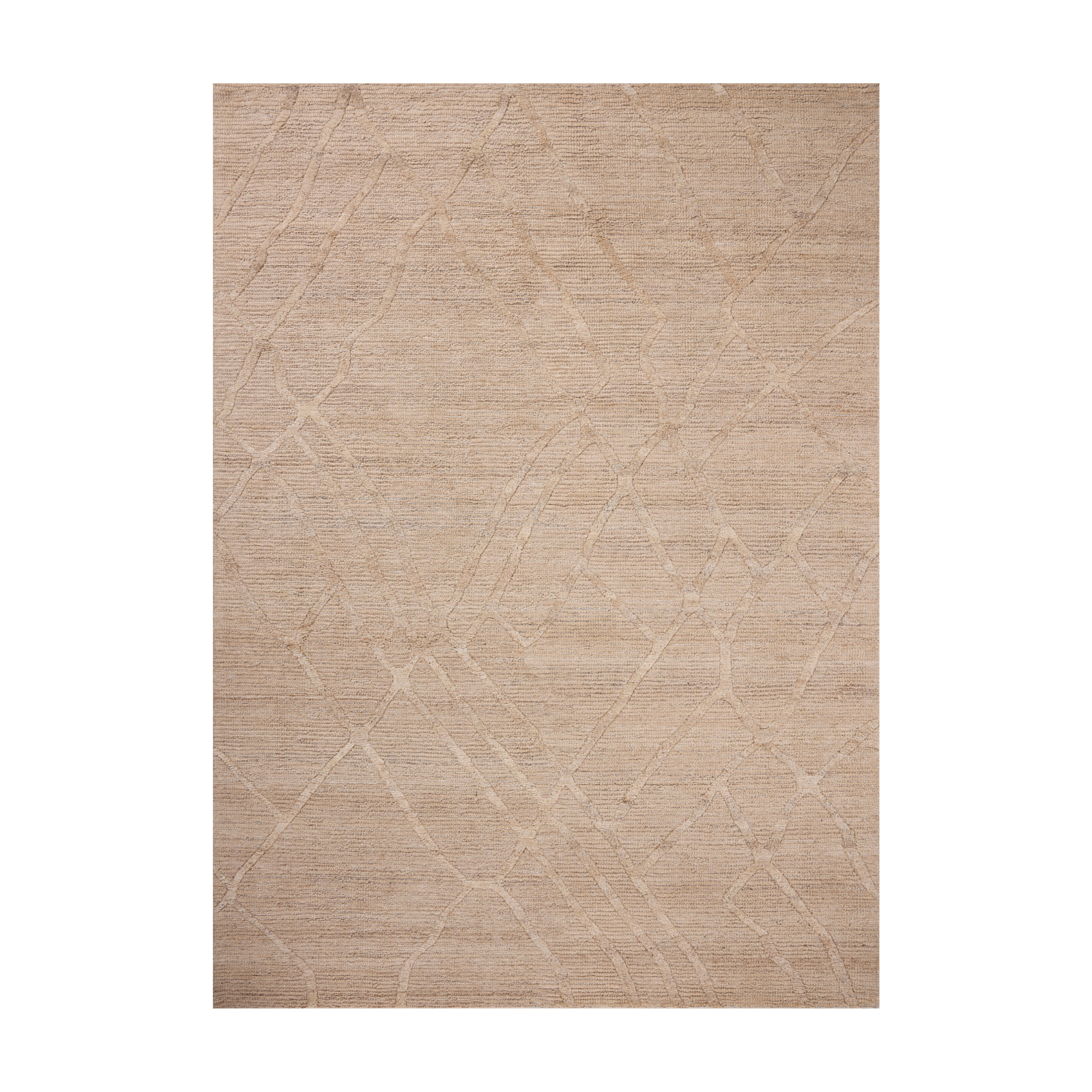 Loloi Cline Champagne Rug 1- RUGS - wool Loloi