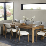 Noeline Extension Dining Table 9 - a - FURNITURE - dining tables Four Hands