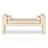 Mitchell Accent Bench 6 - FURNITURE - ottoman Four Hands Thames Cream