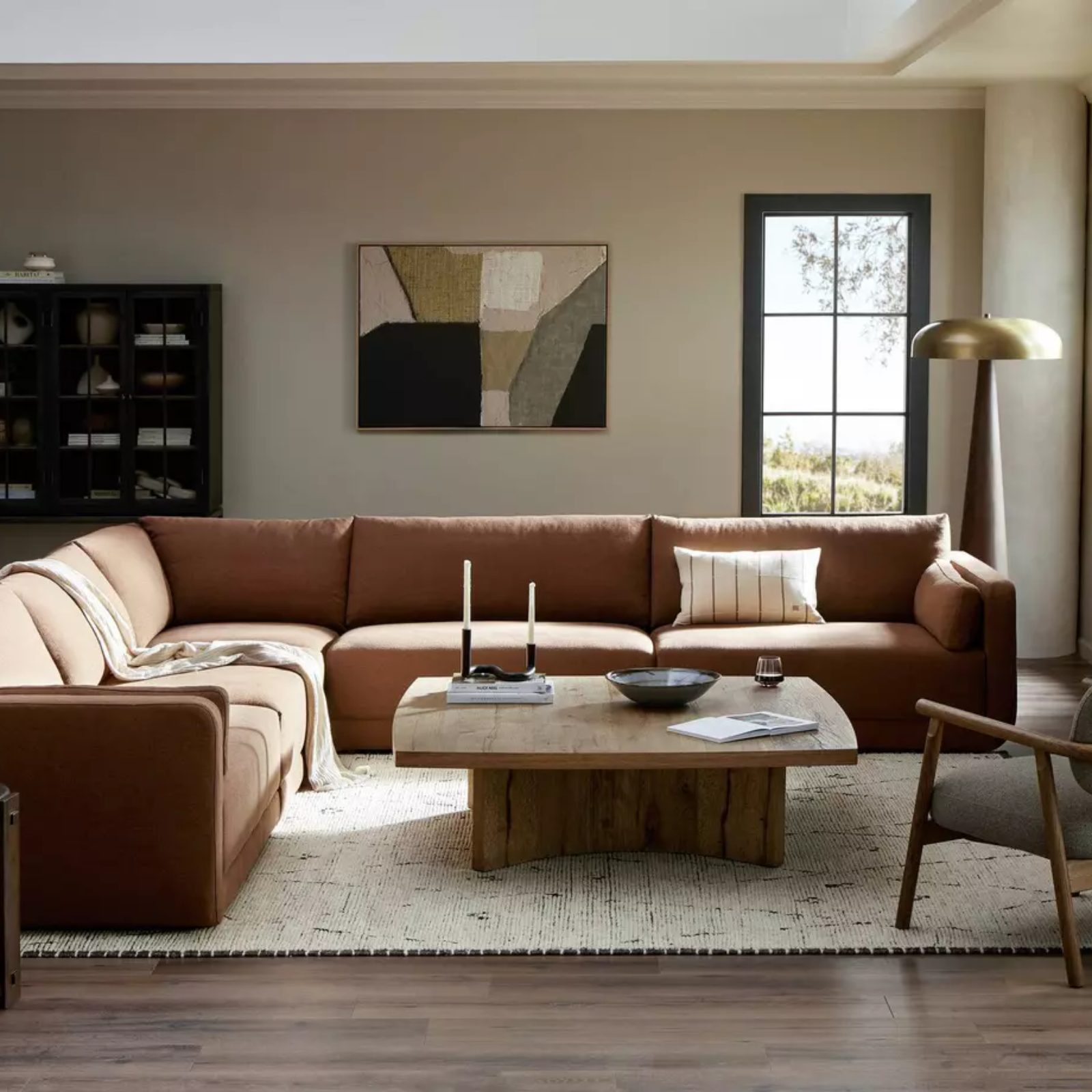 Bella Square Coffee Table 4 - c - FURNITURE - coffee table - square Four Hands