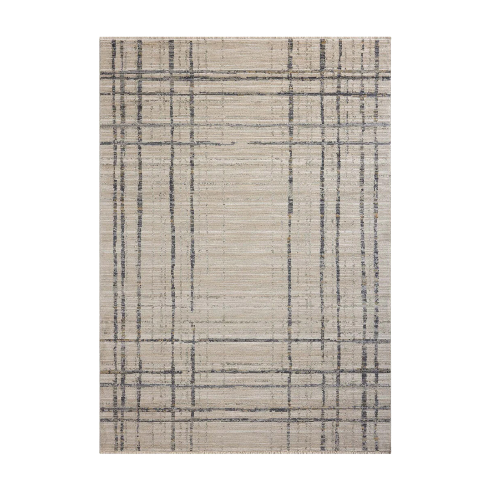 Loloi Wade Beige / Midnight Rug 0-patterned rugs Loloi