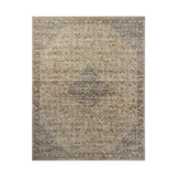 Loloi Heritage Sage / Navy Rug 0-RUGS-patterned Loloi