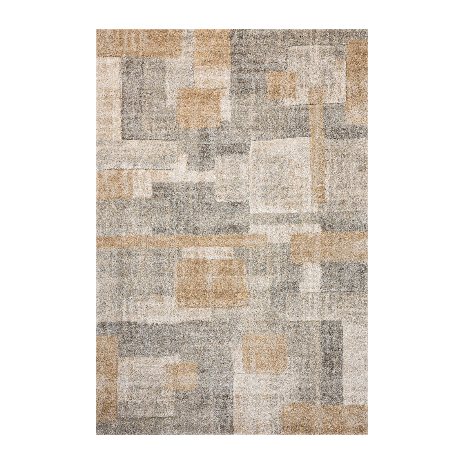 Loloi Silas Stone / Wheat Rug 0-RUGS-patterned Loloi