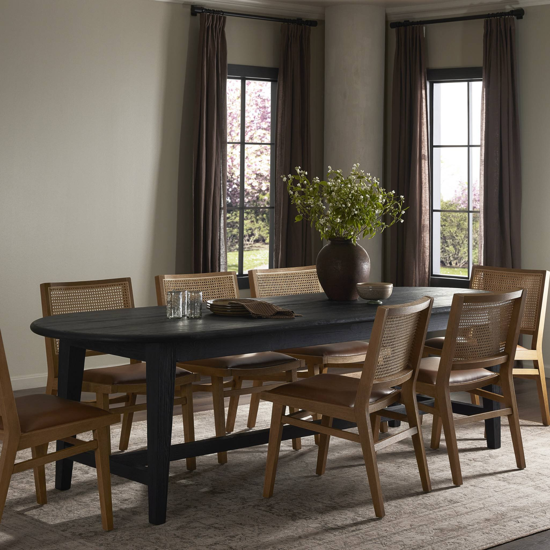 Abelio Dining Table 9 - a - FURNITURE - dining tables Four Hands
