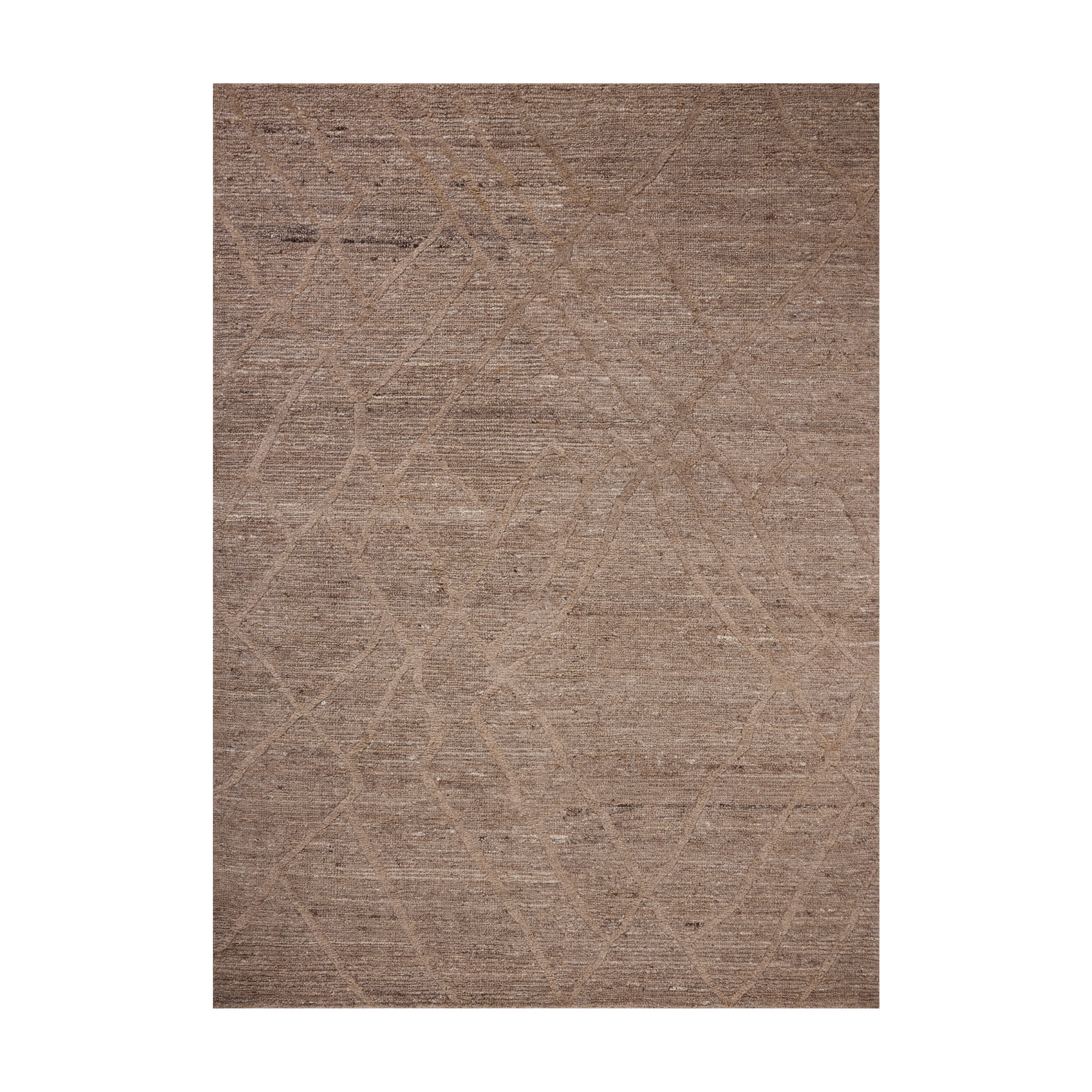 Loloi Cline Mocha Rug 1- RUGS - wool Loloi