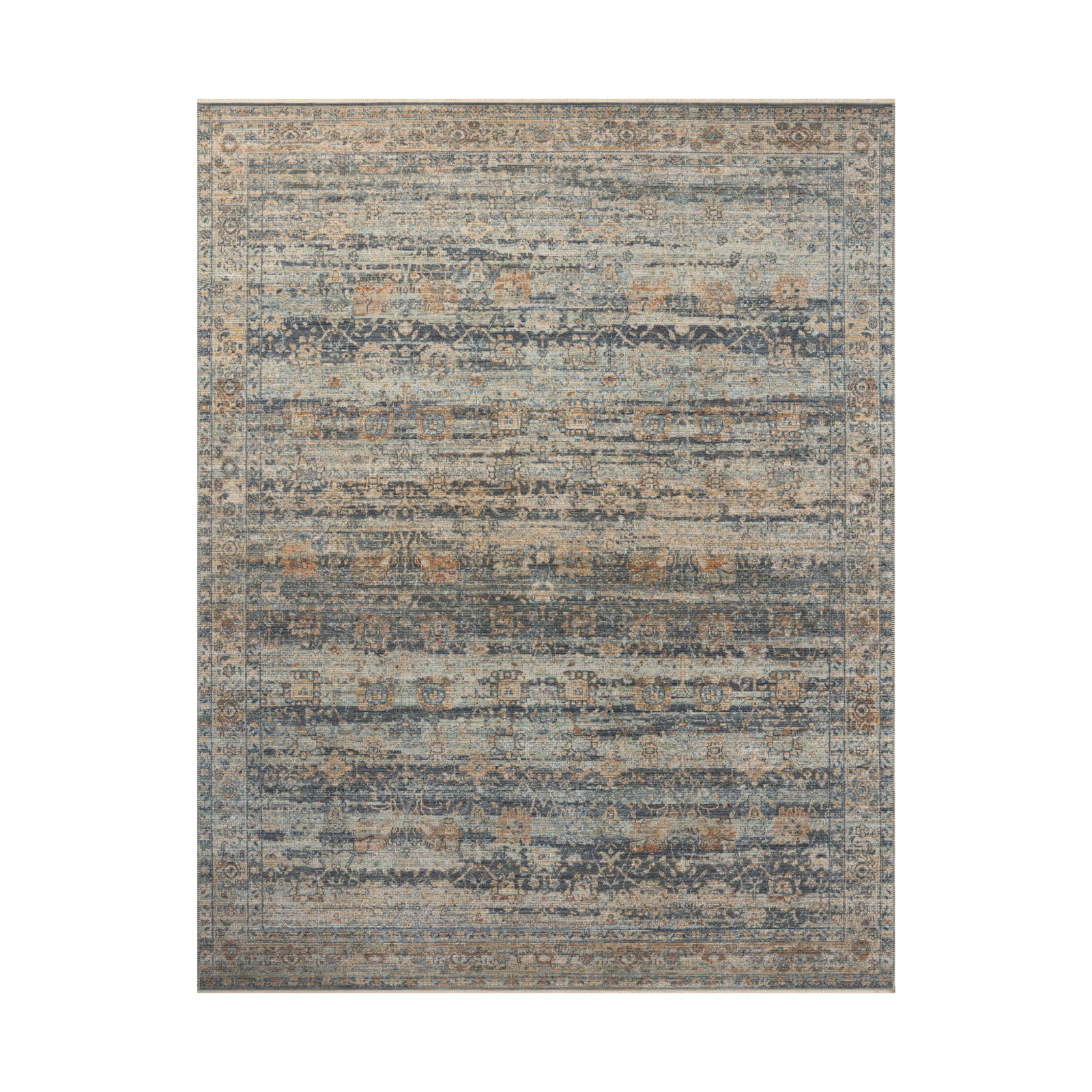 Loloi Heritage Sky / Sunset Rug 0-RUGS-patterned Loloi