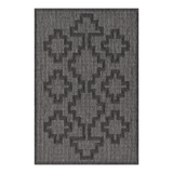 Harbor Charcoal Trellis Outdoor Rug 5-Rugs - indoor/outdoor Momeni