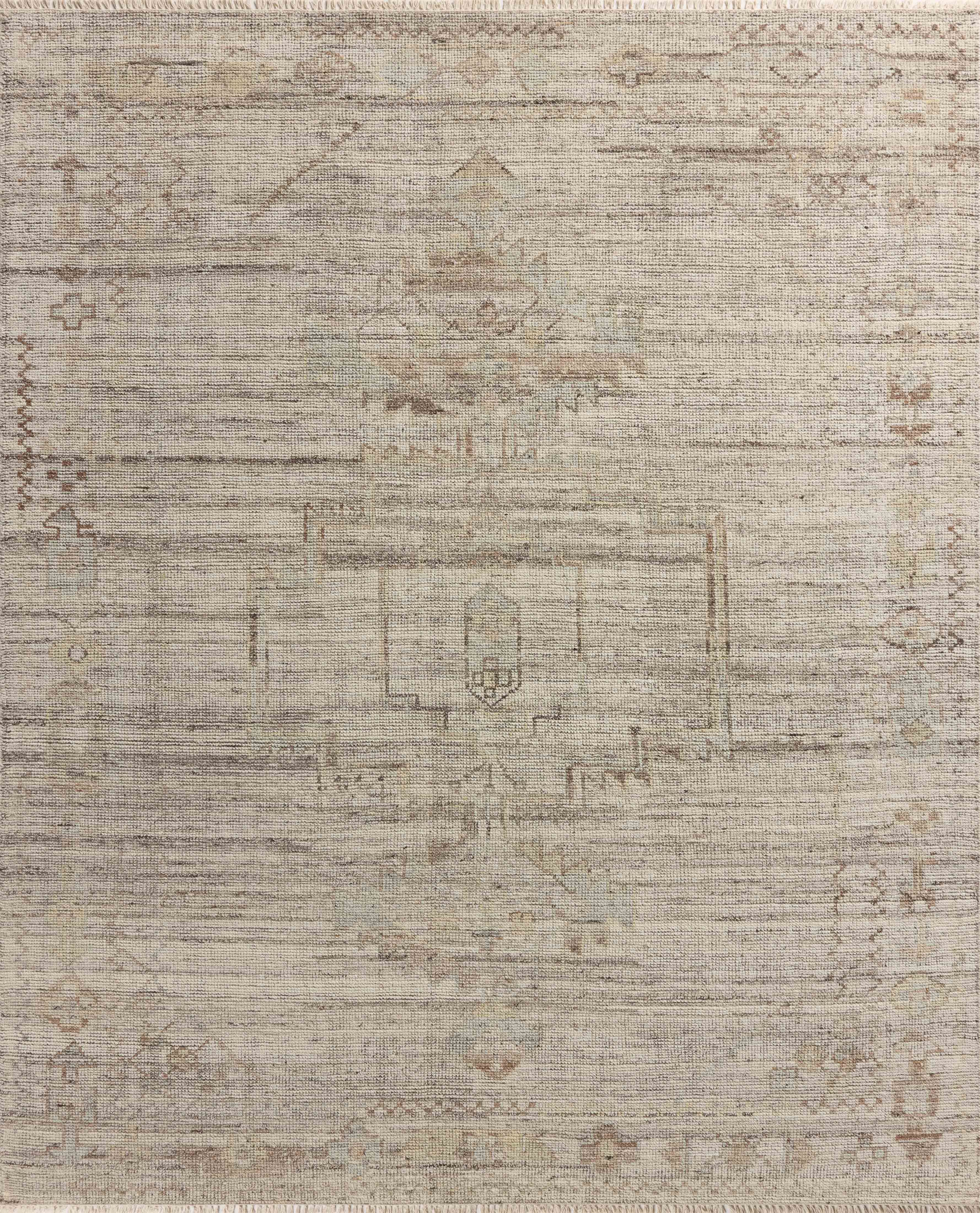 Magnolia Home by Joanna Gaines x Loloi Abigail Stone / Multi RUGS - neutral rugs Loloi