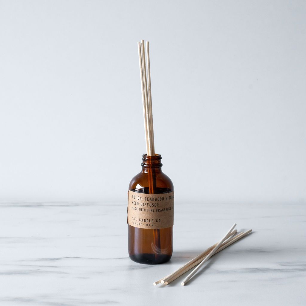 Teakwood & Tobacco Reed Diffuser diffuser P.F. Candle Co. (Faire)