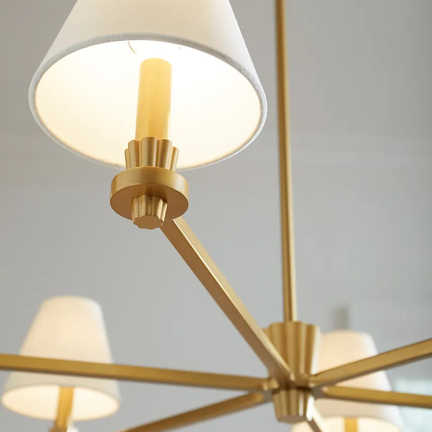 Paisley Large Chandelier LIGHTING - chandelier Visual Comfort