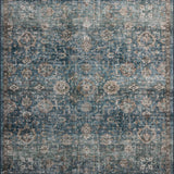 Loloi Anniston Lagoon / Natural Washable Rug RUGS-patterned Loloi
