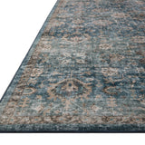 Loloi Anniston Lagoon / Natural Washable Rug RUGS-patterned Loloi