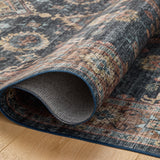 Loloi Anniston Denim / Sunset Washable Rug RUGS-patterned Loloi