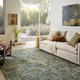 Loloi Anniston Lagoon / Multi Washable Rug RUGS-patterned Loloi