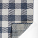 Braemar Plaid Denim Outdoor Rug 5-Rugs - indoor/outdoor Momeni