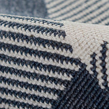 Braemar Plaid Denim Outdoor Rug 5-Rugs - indoor/outdoor Momeni