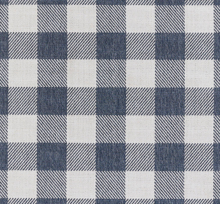 Braemar Plaid Denim Outdoor Rug 5-Rugs - indoor/outdoor Momeni