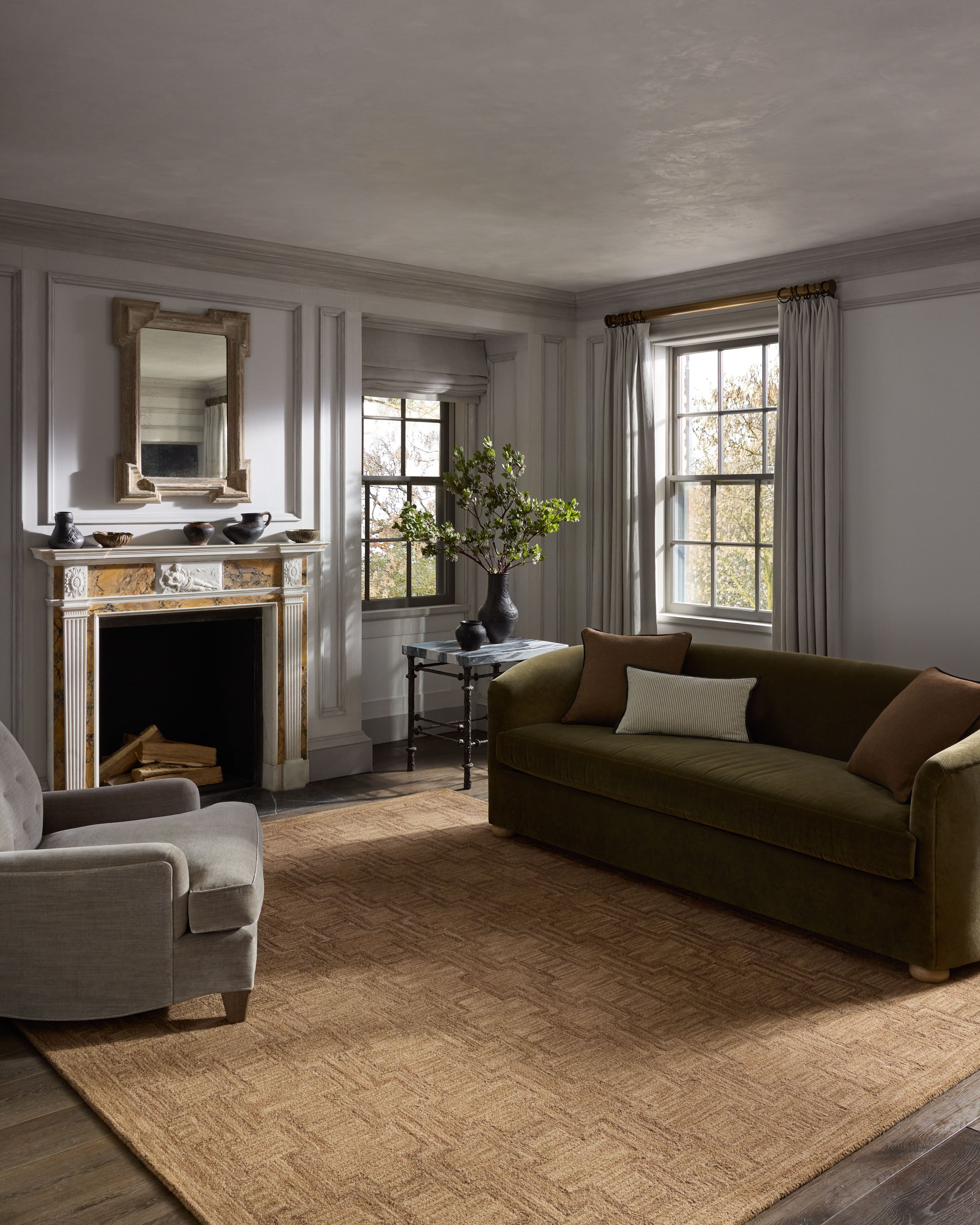 Jeremiah Brent x Loloi Barrow Camel / Brown Rug - Rug & Weave