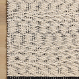 Magnolia Home by Joanna Gaines x Loloi Betty Ivory / Black RUGS - neutral Loloi