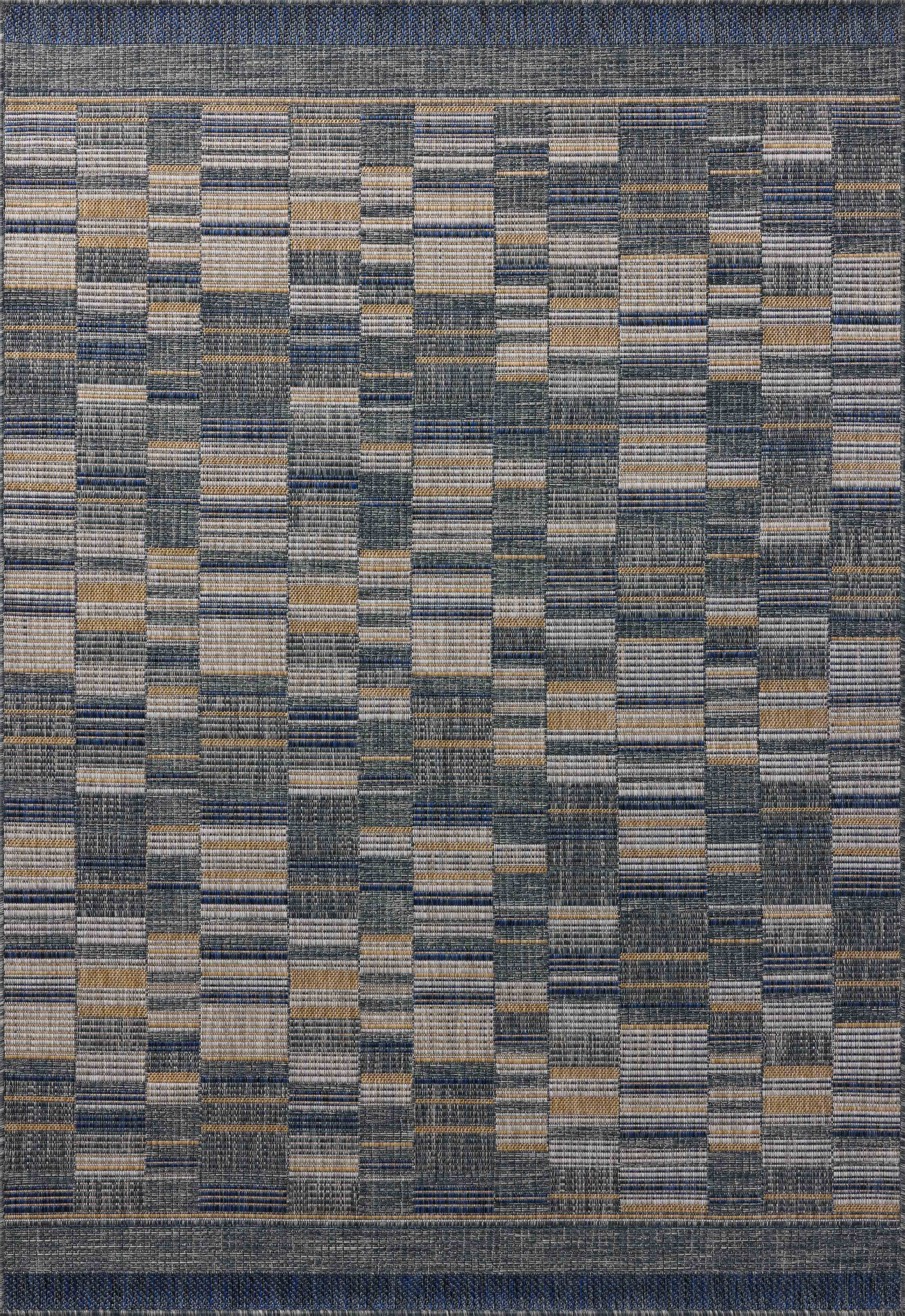 Loloi Birch Denim / Gold Rug Rugs Loloi